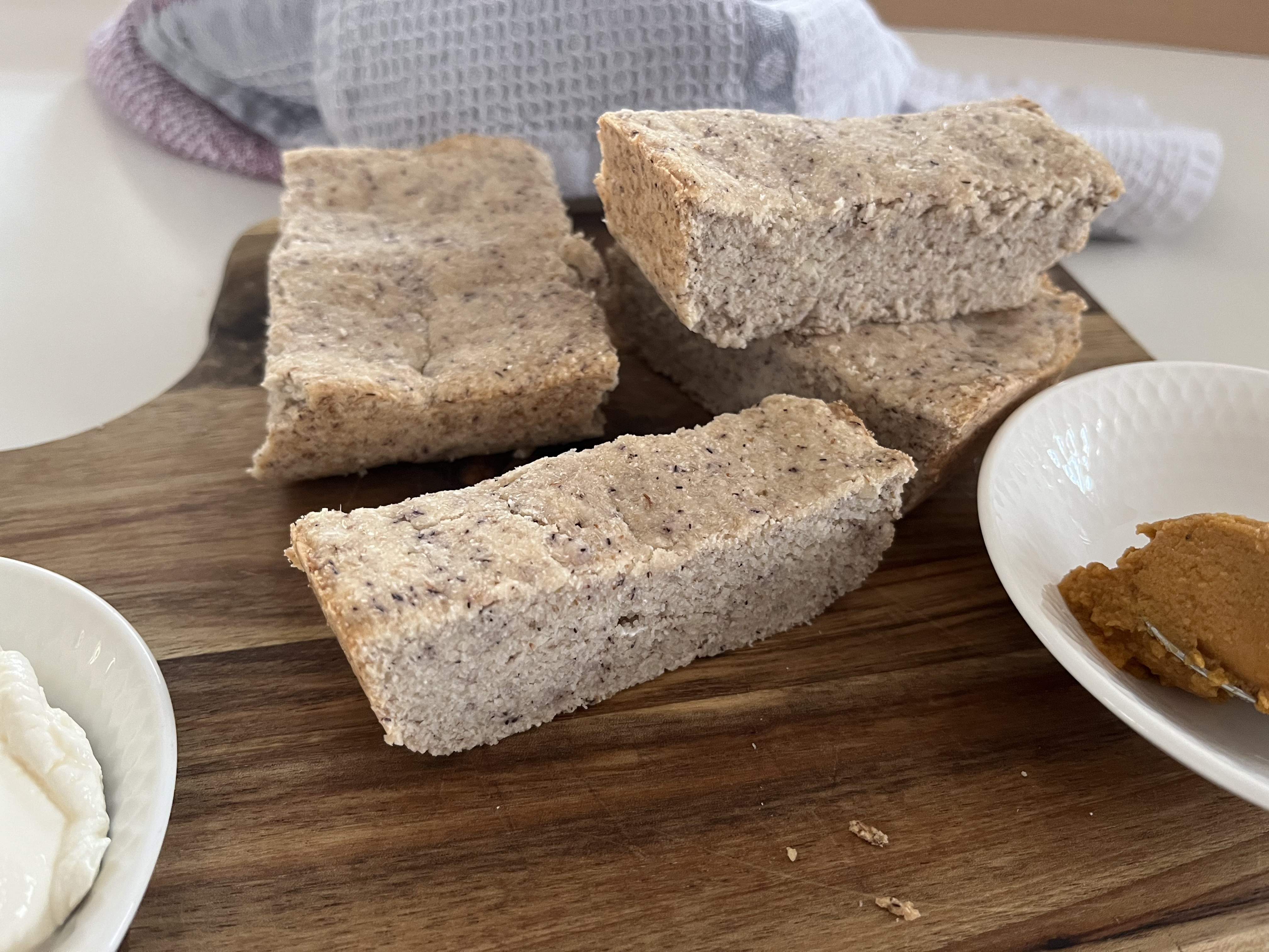 Almond Bread with Psyllium Husk