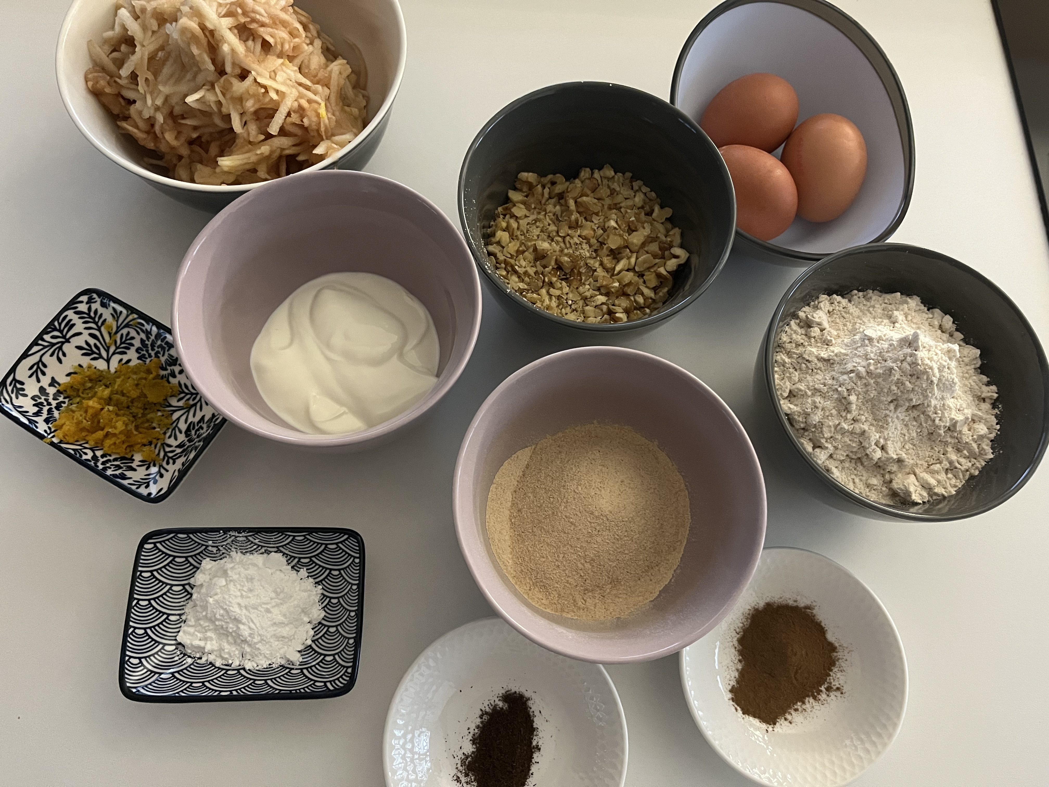 Apple Walnuts Cake Ingredients Apple Walnuts Cake Ingredients