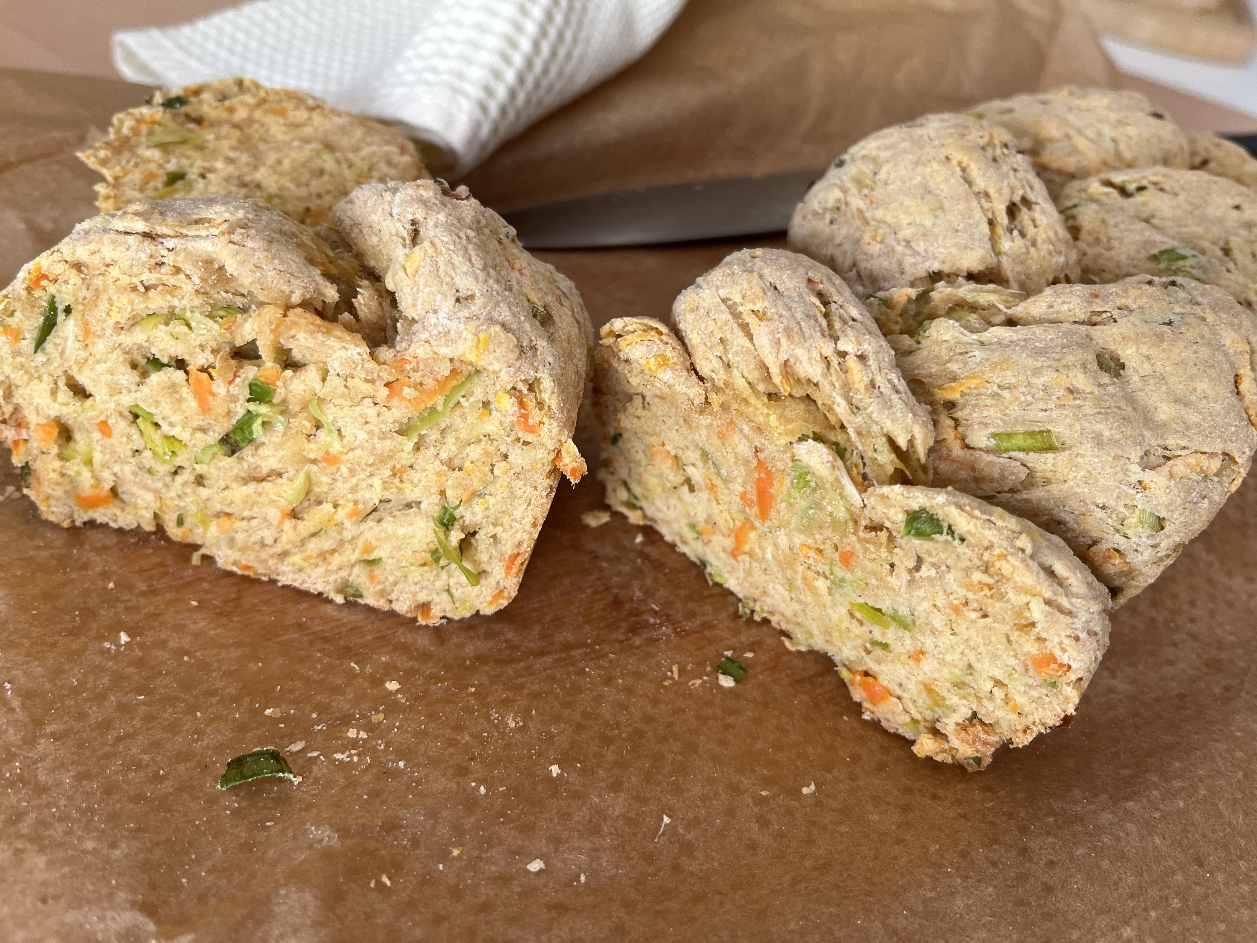 Carrot and Leek Braid 2 Carrot and Leek Braid 2