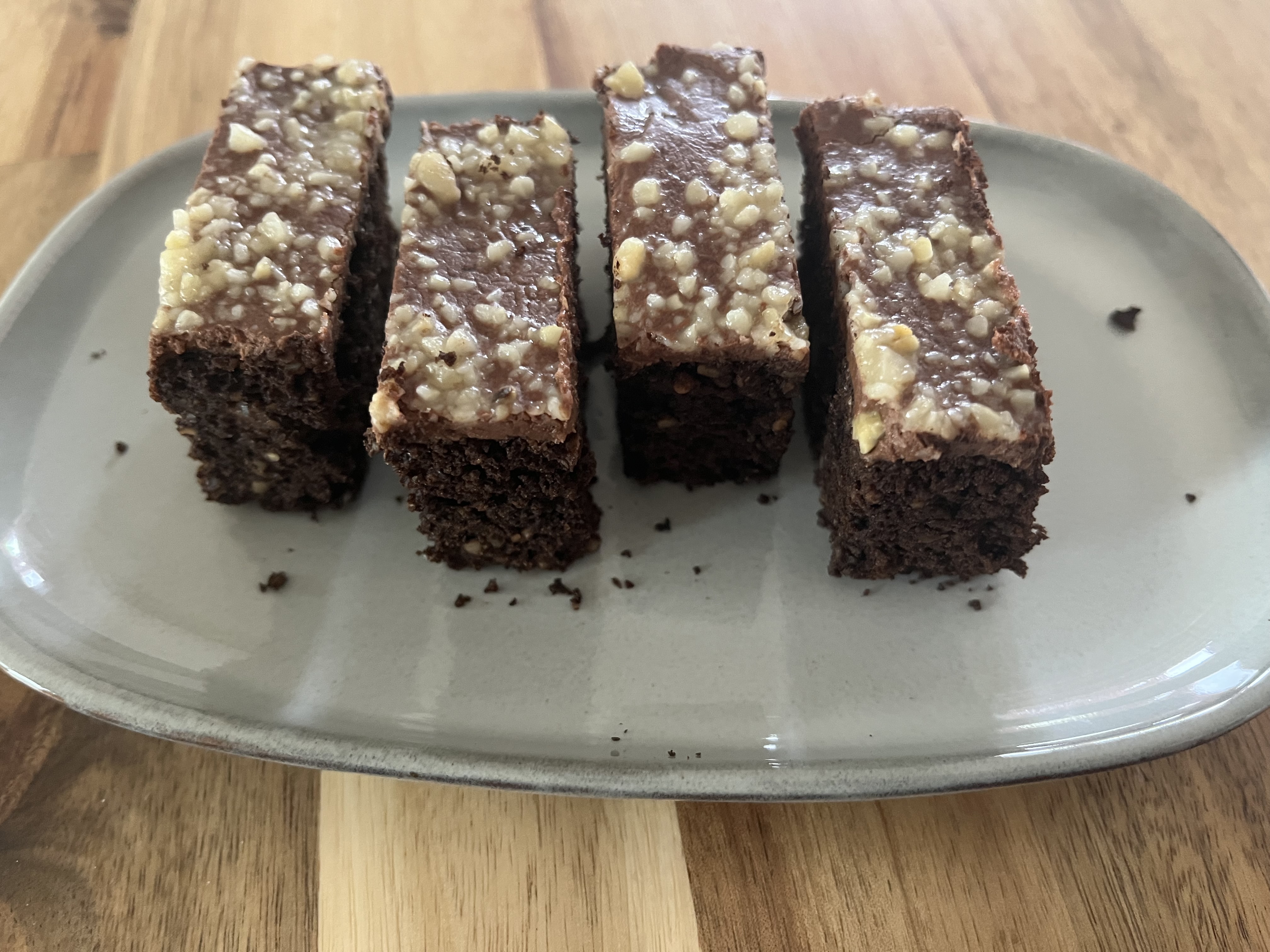 Cashew Cake with Chocolate Yogurt Cream Cashew Cake with Chocolate Yogurt Cream