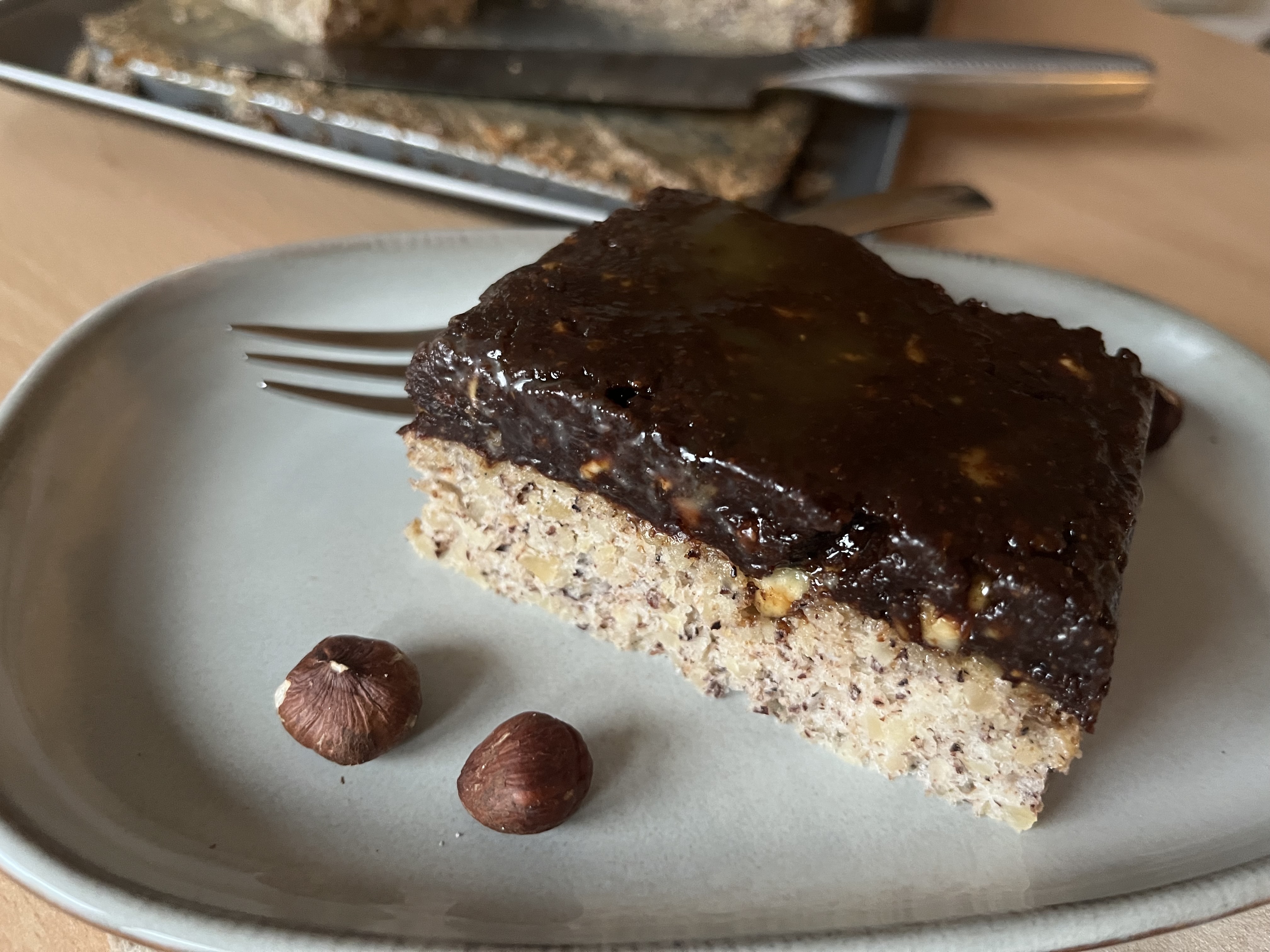 Hazelnut Squares Hazelnut Squares
