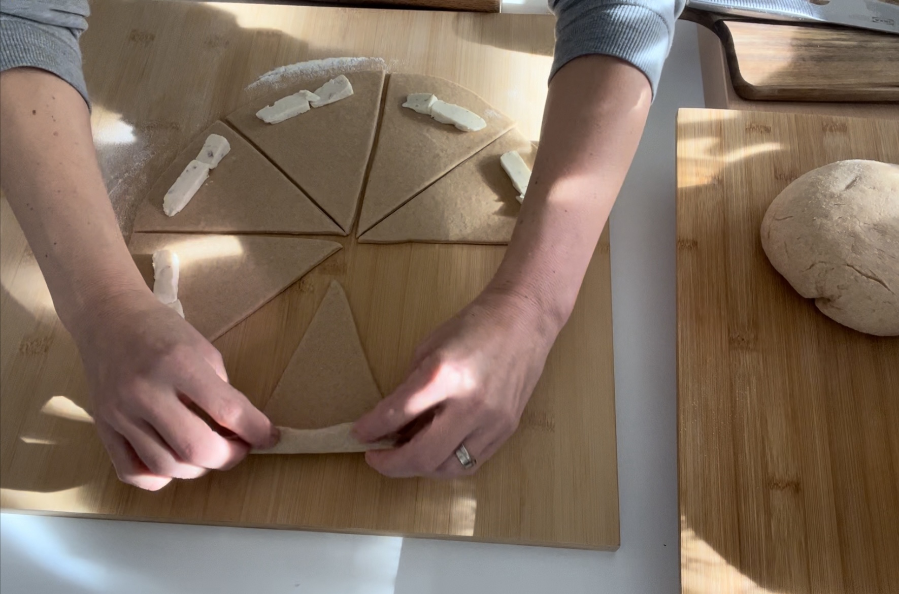 Melty Cheese Crescents9