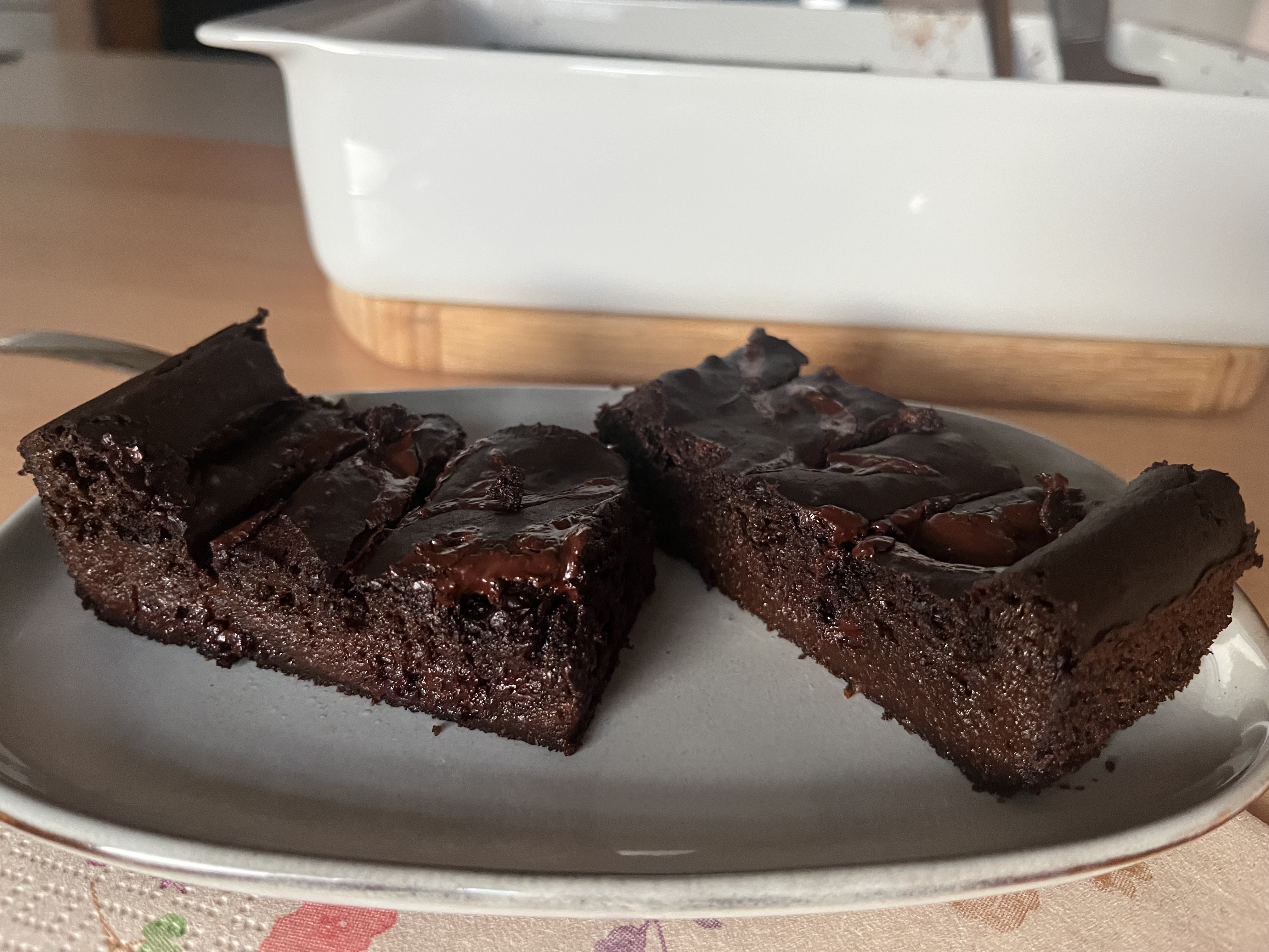 Oat Carob Protein Cake Oat Carob Protein Cake