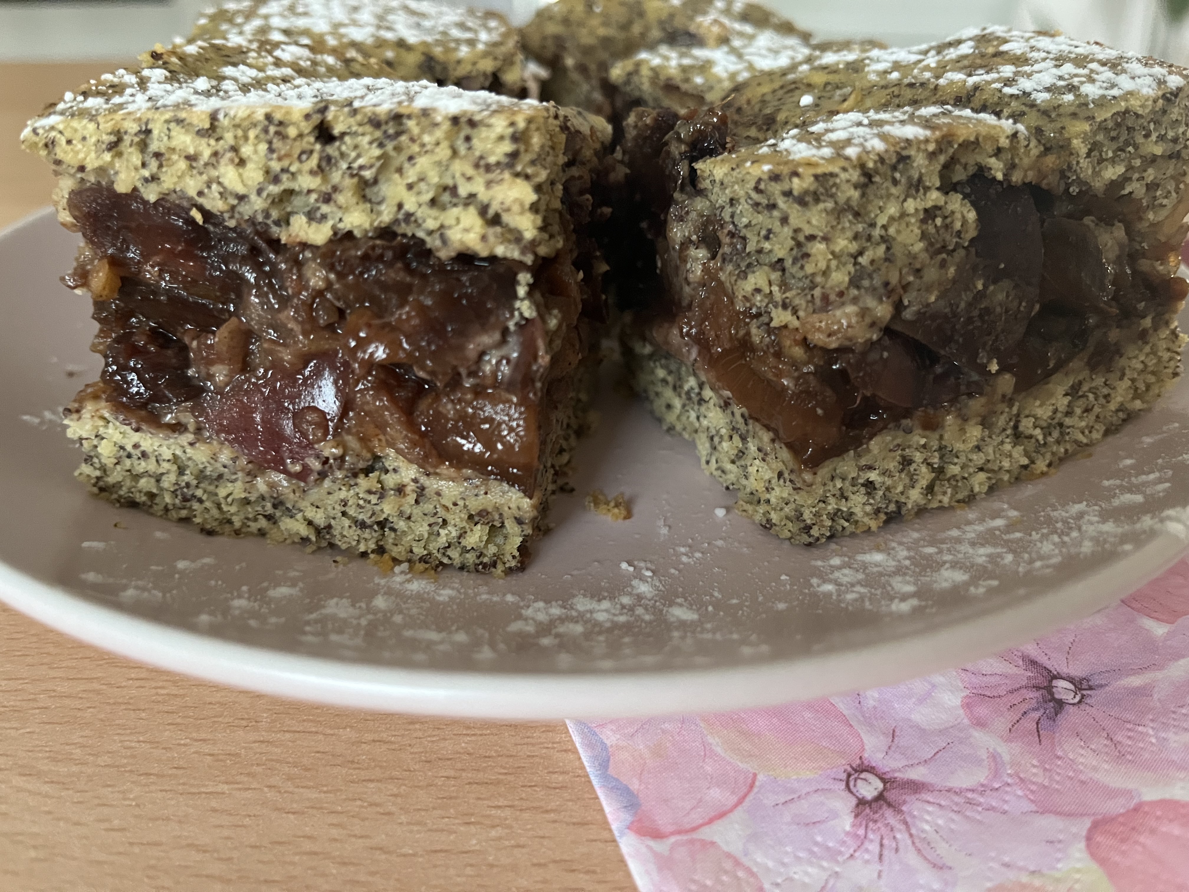 Plum & Apple Oat Cake Plum & Apple Oat Cake