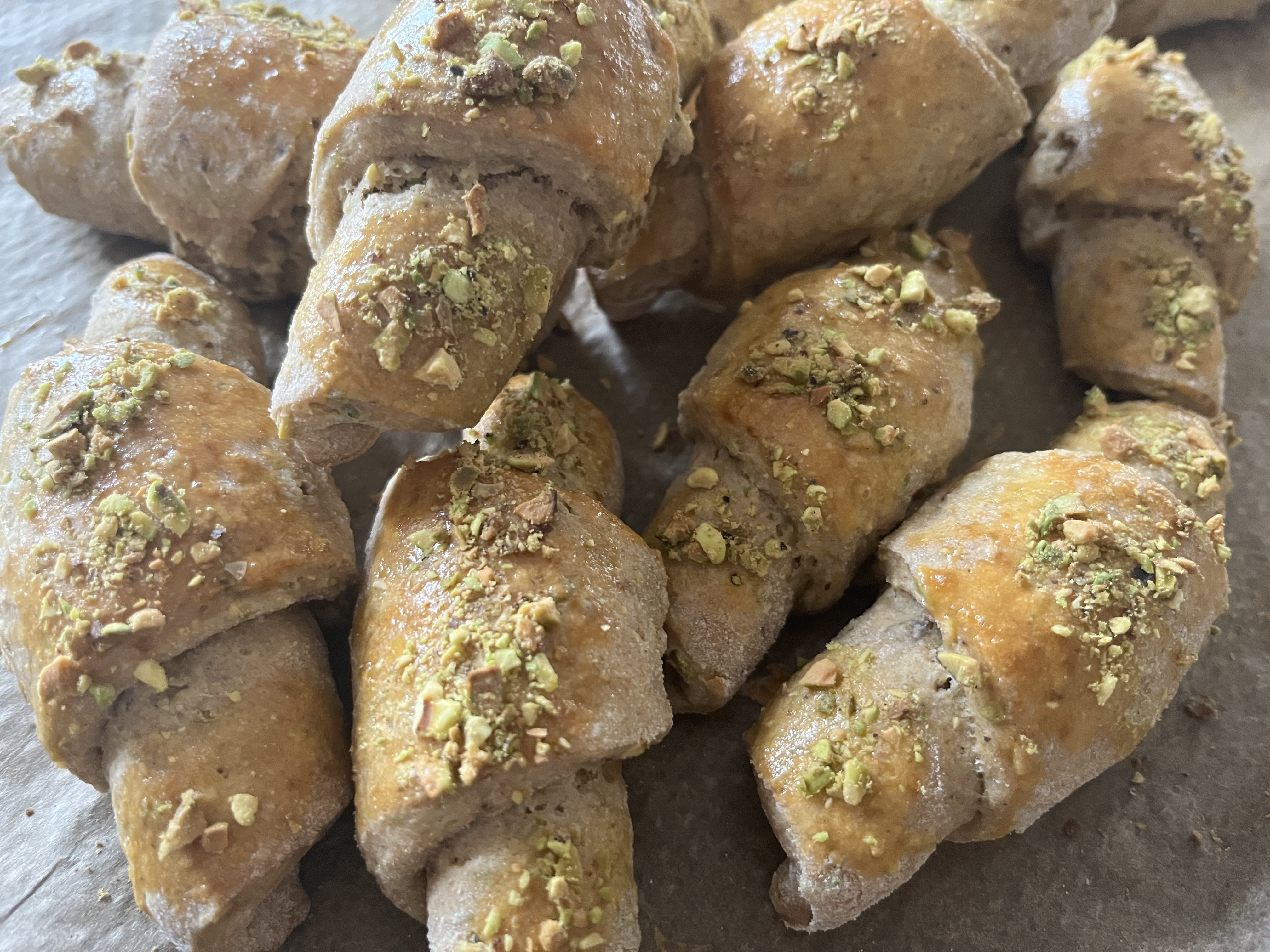 Savory Pistachio Rolls